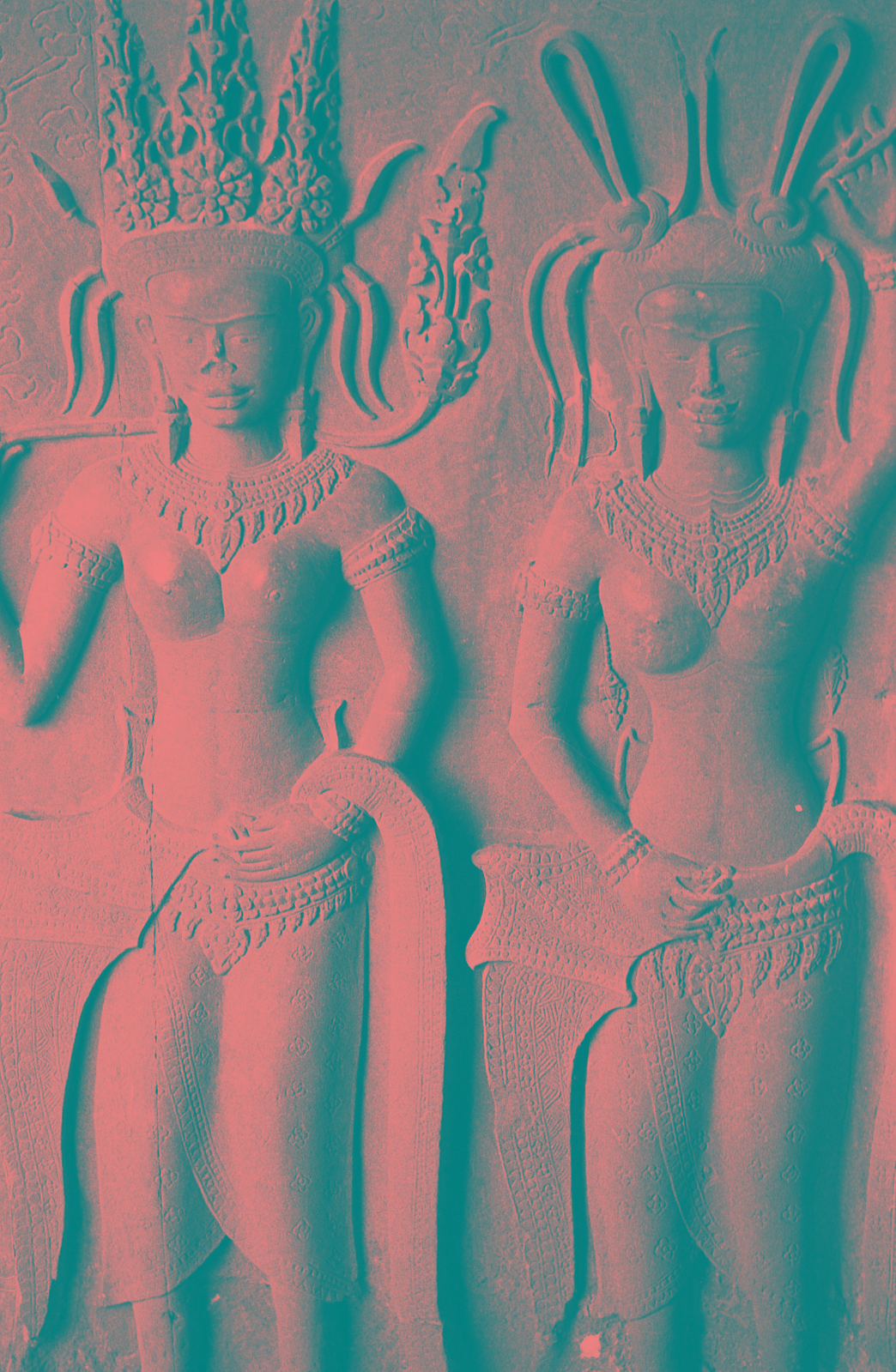 Cambodia, Angkor Wat sculptures detail